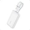 Anker Zolo Power Bank 10,000mAh 30W with Built-in USB-C and Lightning Cables – A1680H21 – White