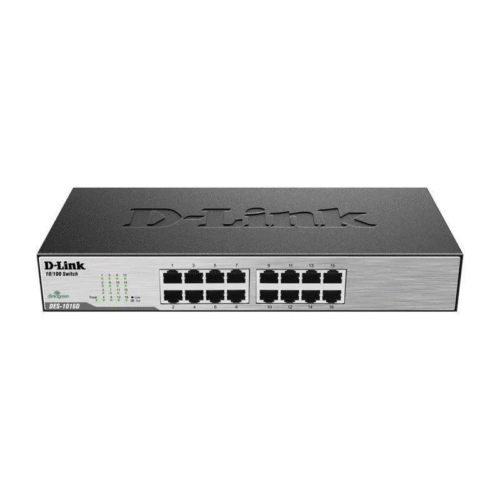 D-Link DES-1016D/B 16-Port Fast Ethernet Unmanaged Switch