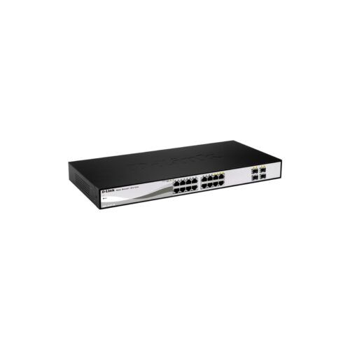 D-Link DGS-1210-20 Smart Managed 20-Port Gigabit Switch with 4 Combo SFP Ports