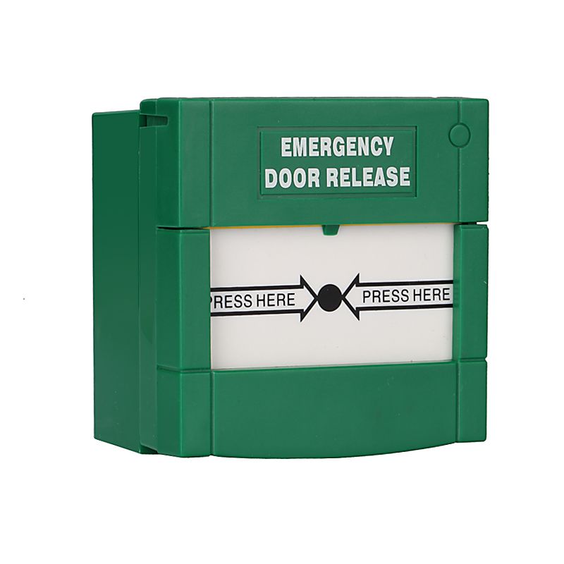 CA-A002A Resettable Manual Call Point with Cover Green – Reliable Emergency Activation