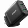 UGREEN CD161 USB Fast Charger UK (Black) UG- 70164