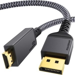 Vention ABJBG HDMI-A Male to DP Male HD Cable 1.5M Black