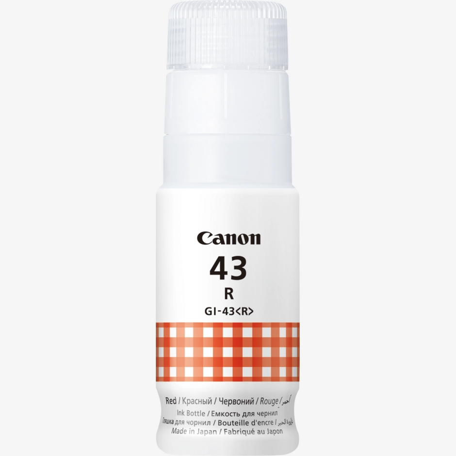 Canon GI-43R Red Ink Bottle (4716C001AA)