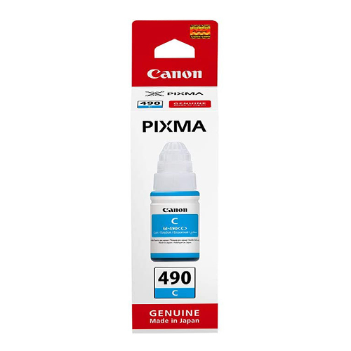 Canon GI-490 Cyan Ink Bottle (0664C001AA)