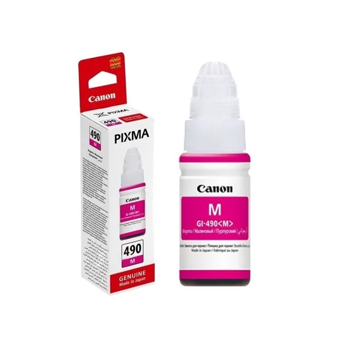 Canon GI-490 Magenta Ink Bottle (0665C001AA)