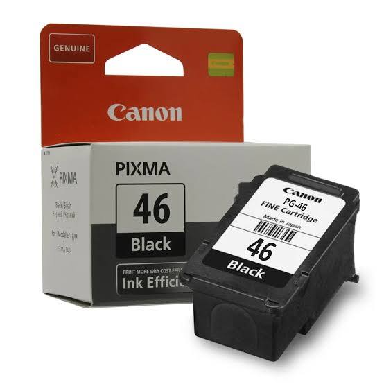 Canon PG-46 Black Ink Cartridge (9059B001AA)