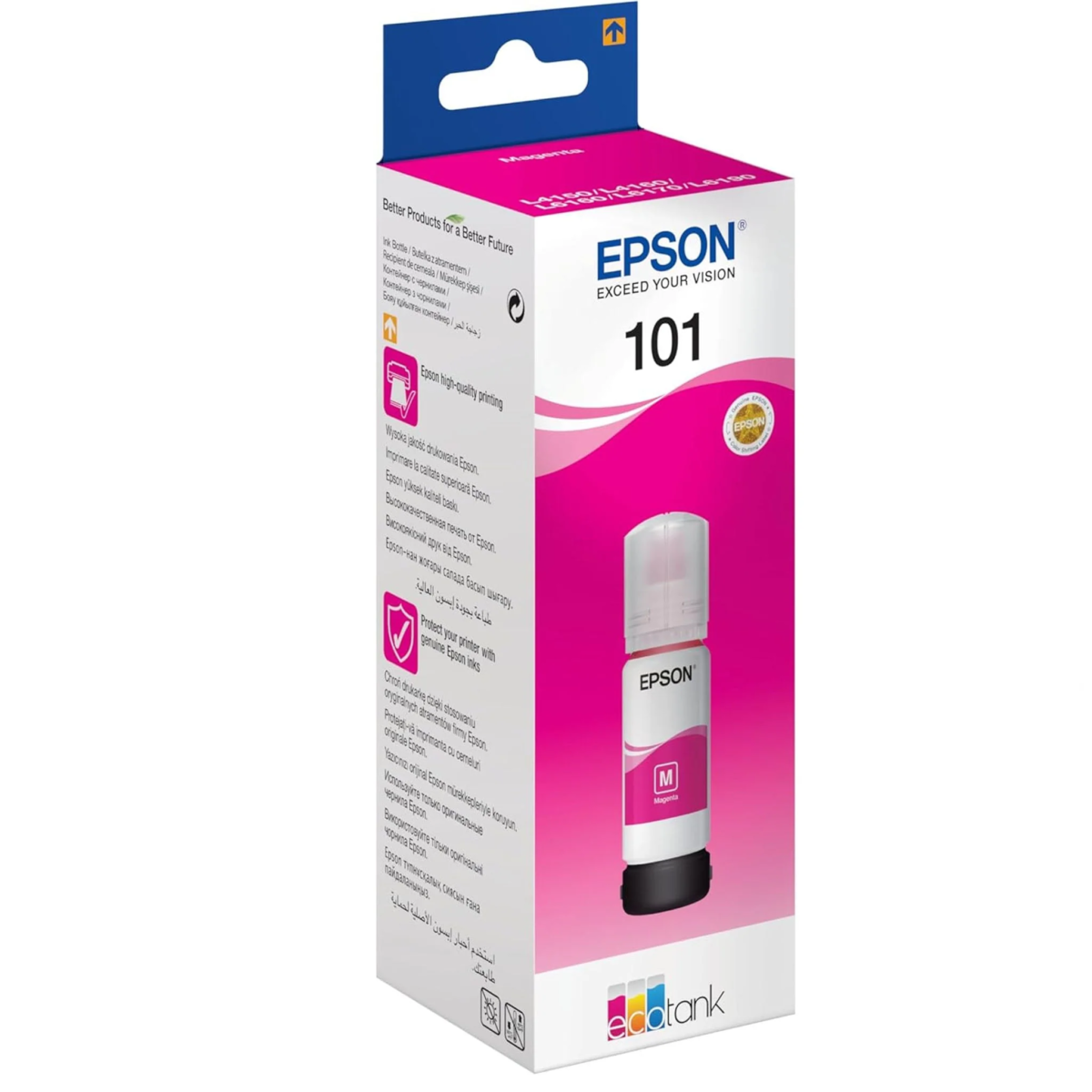 Epson 101 EcoTank Magenta Ink Bottle (C13T03V34A)