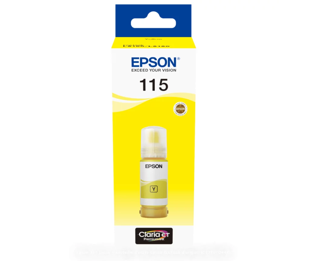 Epson 115 EcoTank Yellow Ink Bottle (C13T07D44A)
