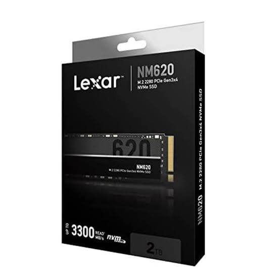 Lexar LNM620 Internal SSD M.2 PCIe Gen 3×4 NVMe 2280 – 2TB (LNM620X002T-RNNNG)