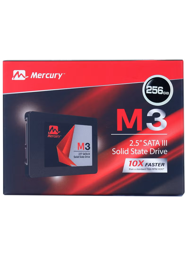 Mercury 256GB M3 2.5 SATA III SSD (MERCURY M3-256)