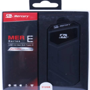 Mercury Portable SSD 512GB RGB USB 3.2 Type-C (MERCURY MERE-512)
