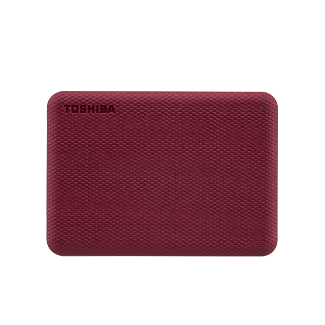 Toshiba 2TB Canvio Advance Portable Hard drive USB 3.2 Gen 1 Red (HDTCA20ER3AA)