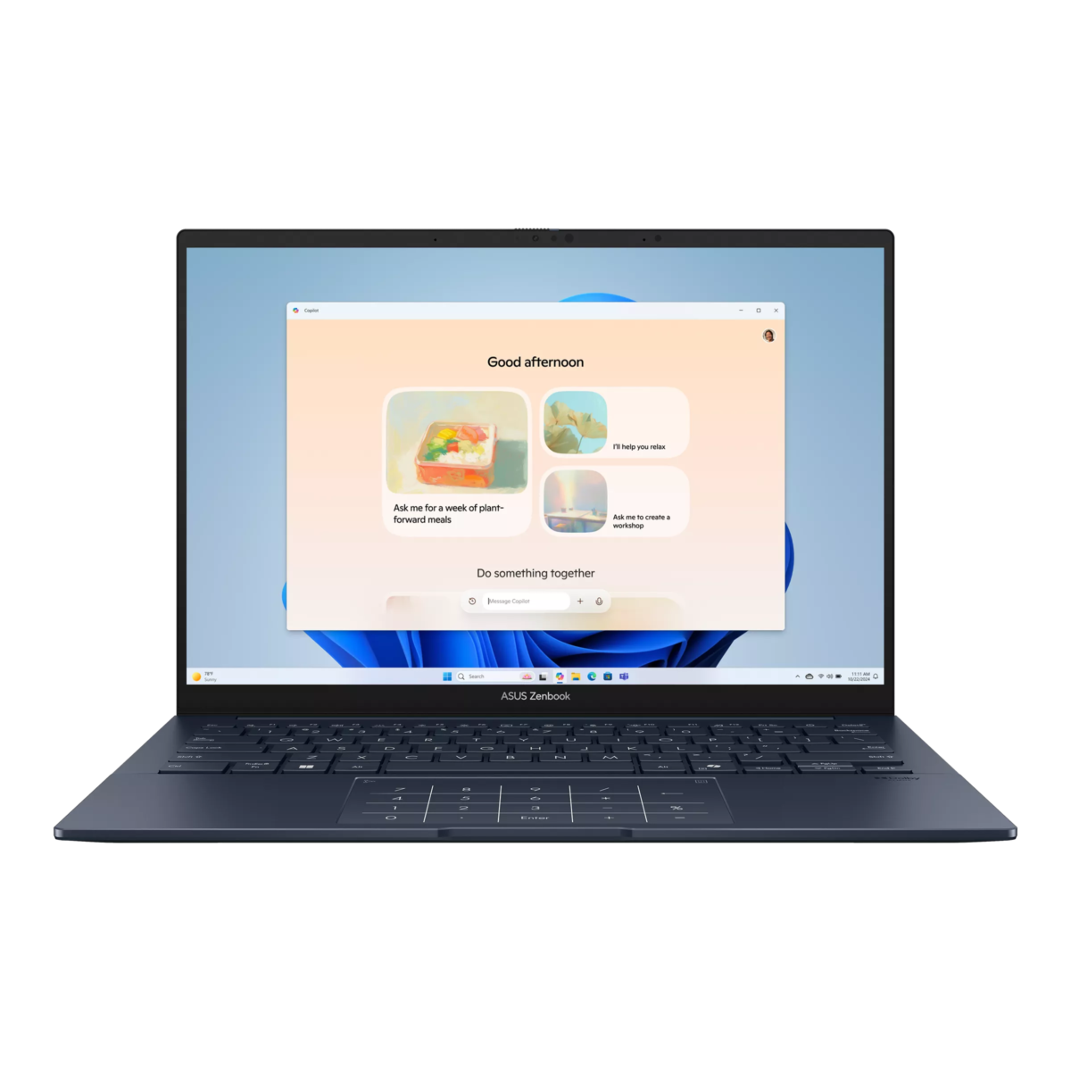 ASUS Zenbook 14X OLED – Intel Core Ultra 7-155H, 16GB LPDDR5X, 1TB NVMe SSD (90NB11R3-M00ZF0)