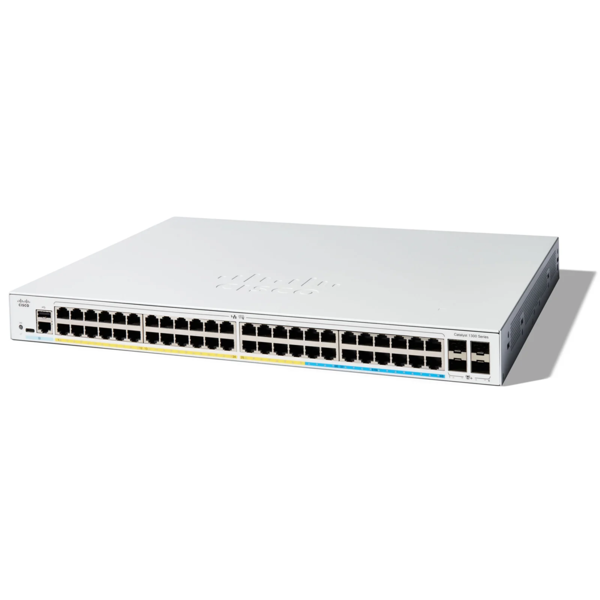 Cisco Catalyst 48-Port Gigabit PoE+ Managed Network Switch (C1300-48P-4G)