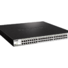 D-Link 48-Port 101001000BaseT PoE + 4 Gigabit SFP Web Smart Switch (DGS-1210-52MPP)