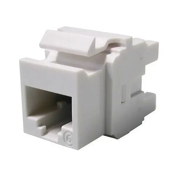 D-Link NKJ-C6WHI1B21 Cat6 UTP Keystone Jack, White (NKJ-C6WHI1B21)