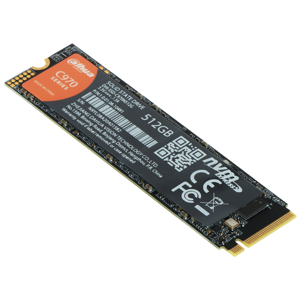 Dahua 512GB NVMe M.2 PCIe Gen 4x4 2280 SSD PLUS (DHI-SSD-C970N512G PLUS)