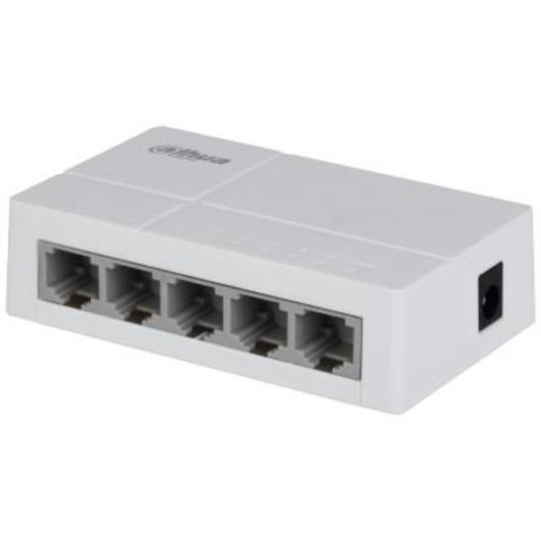 Dahua SF1005L5 5-Port Unmanaged Ethernet Switch with 10100 Mbps Adaptive Ports (DH-SF1005L5)