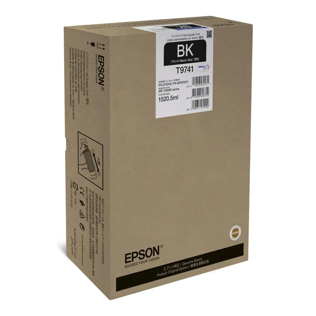 Epson T9741 Black XXL Ink Cartridge (C13T97410N)
