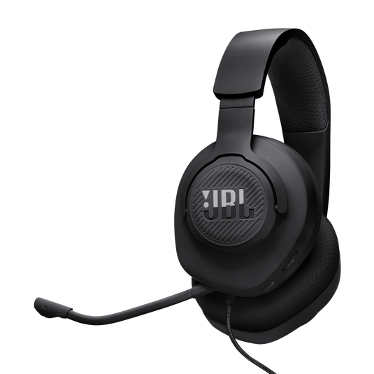JBL Quantum 100 M2 Over-Ear Wired Gaming Headset with Mic – Black (JBLQTUM100M2BLK)