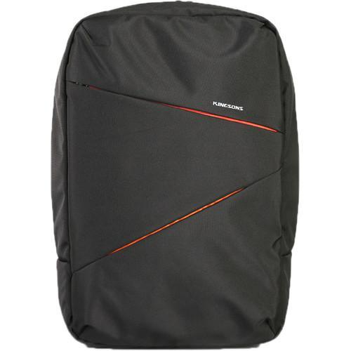 Kingsons 15.6 Arrow Series Backpack – Black (K8933W-BK)