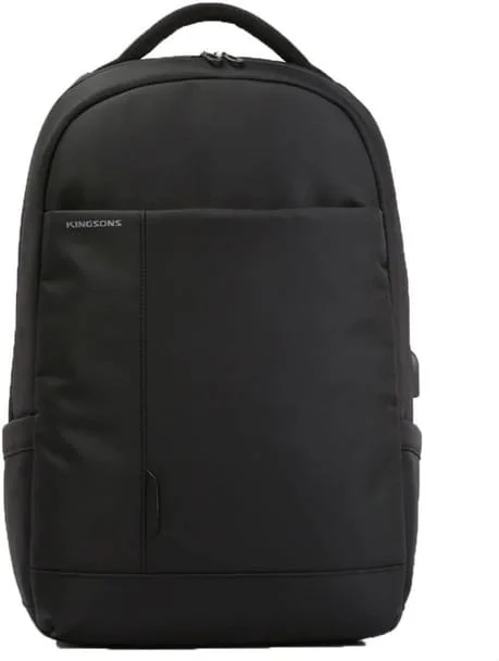 Kingsons KB K9007W Charged Series Smart Backpack 15.6″ – Black (K9007W)