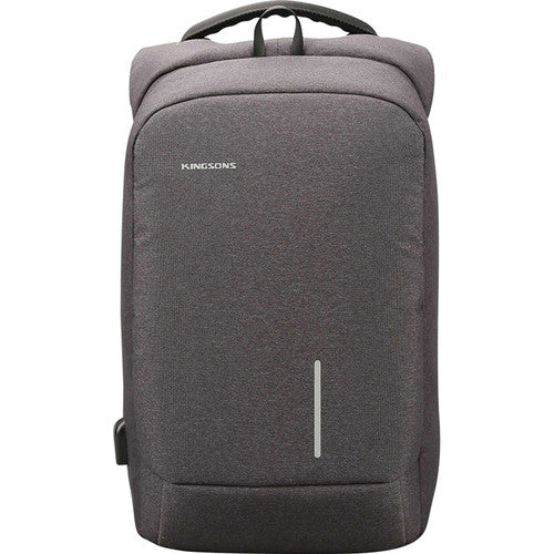 Kingsons KS3149W 15.6 Smart Anti-theft Backpack – Dark Grey (KS3149W)