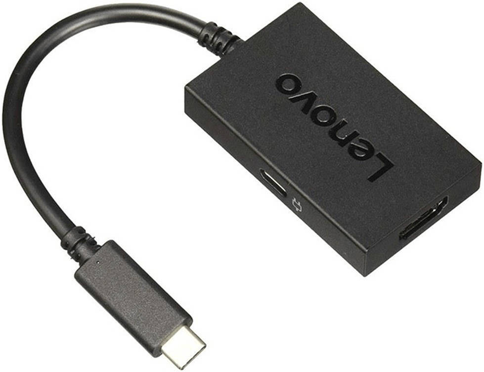 Lenovo USB-C to HDMI Plus Power Adapter (4X90K86567)