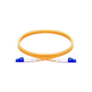 Lightwave Multimode Duplex Fiber Patch Cord LSZH, LC UPC to LC UPC, OM2, 3 M (LW‑PC‑LCU‑LCU‑DX‑MM‑3M)