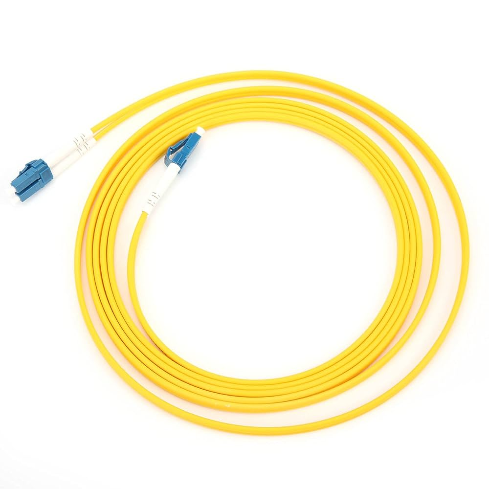 Lightwave Fiber Patch Cord LSZH, SC UPC to SC UPC, Single-Mode, Duplex, 3M (LW-PC-SCU-SCU-DX-SM-3M)