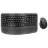 Logitech Wave Keys and Lift Combo Wireless and Bluetooth Keyboard and Mouse Combo – Graphite (920-013635)