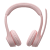 Logitech Zone 300 Bluetooth Headset with Noise-Cancelling Mic – Rose (981-001412)