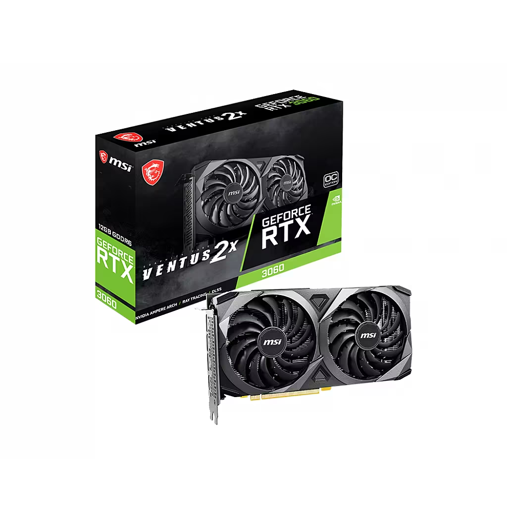 MSI GeForce RTX 3060 VENTUS 2X 12GB OC Graphics Card (912V397-039)
