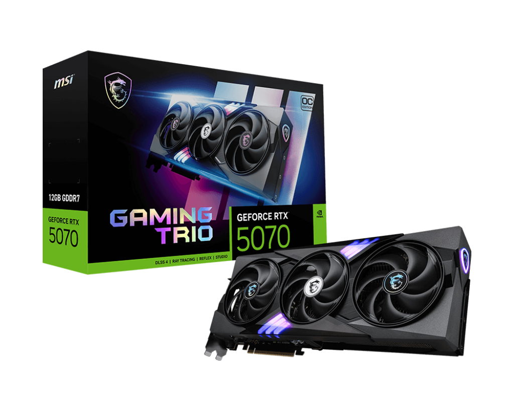 MSI GeForce RTX 5070 12GB GAMING TRIO OC (912V532-019)