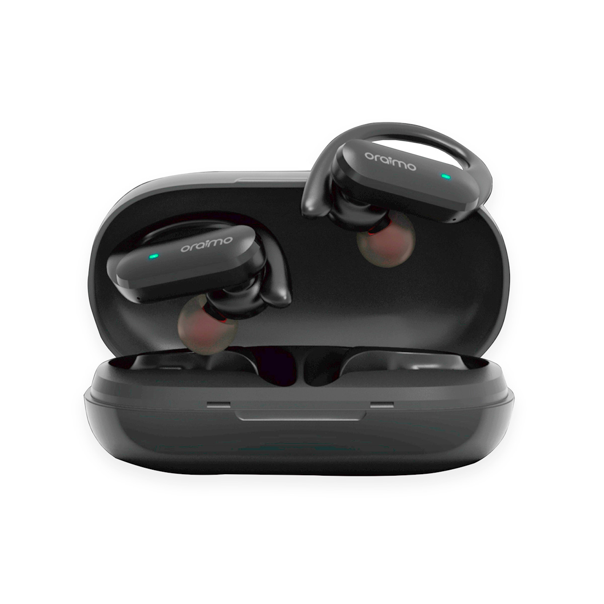 Oraimo Black Wireless Sport Ear Buds (OEB-E95D)