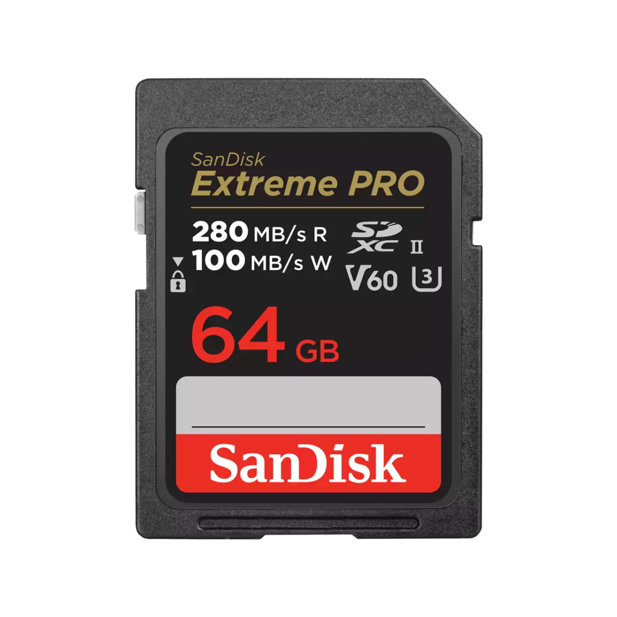 SanDisk Extreme PRO SDHC and SDXC UHS-II Card Up to 280MBs 64GB (SDSDXEP-064G-GN4IN)