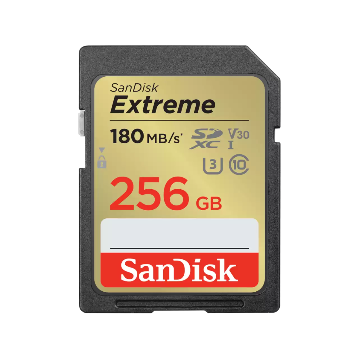 SanDisk Extreme SDHC and SDXC UHS-I Card Up to 180MBs 256GB (SDSDXVV-256G-GNCIN)