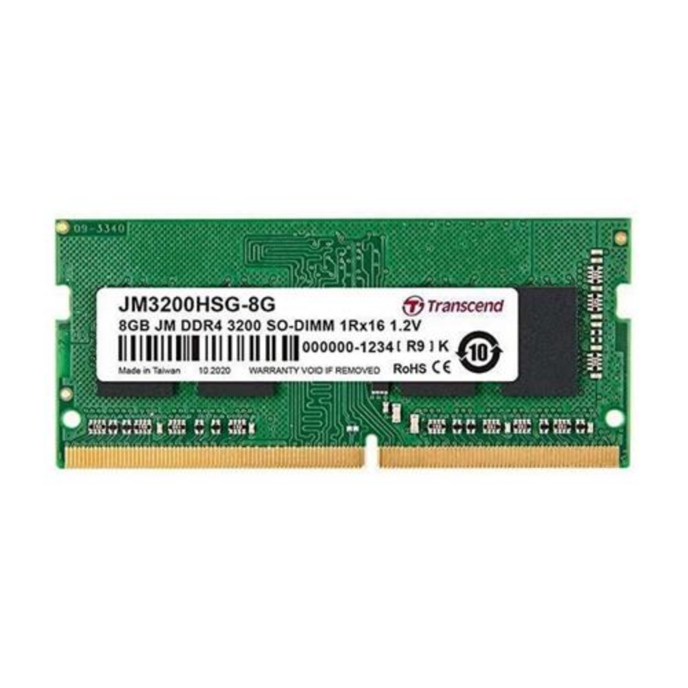 Transcend Laptop RAM DDR4 8GB 3200MHz (JM3200HSG-8G)