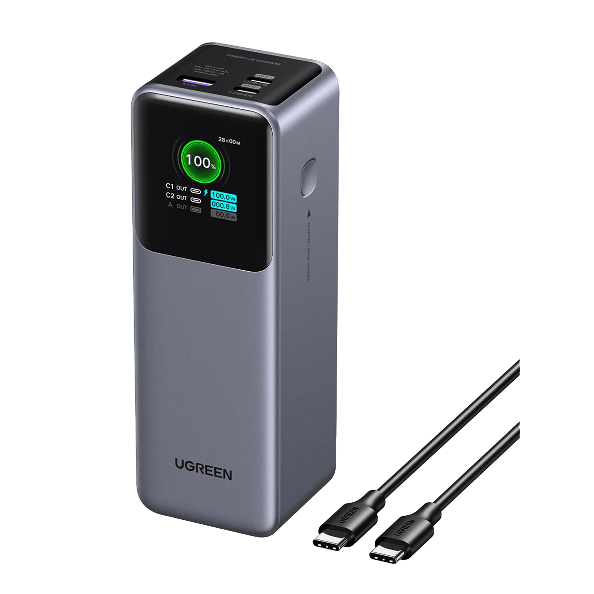 UGREEN 25000mAh 200W Fast Charging Power Bank – PB722 (UG-35525B)