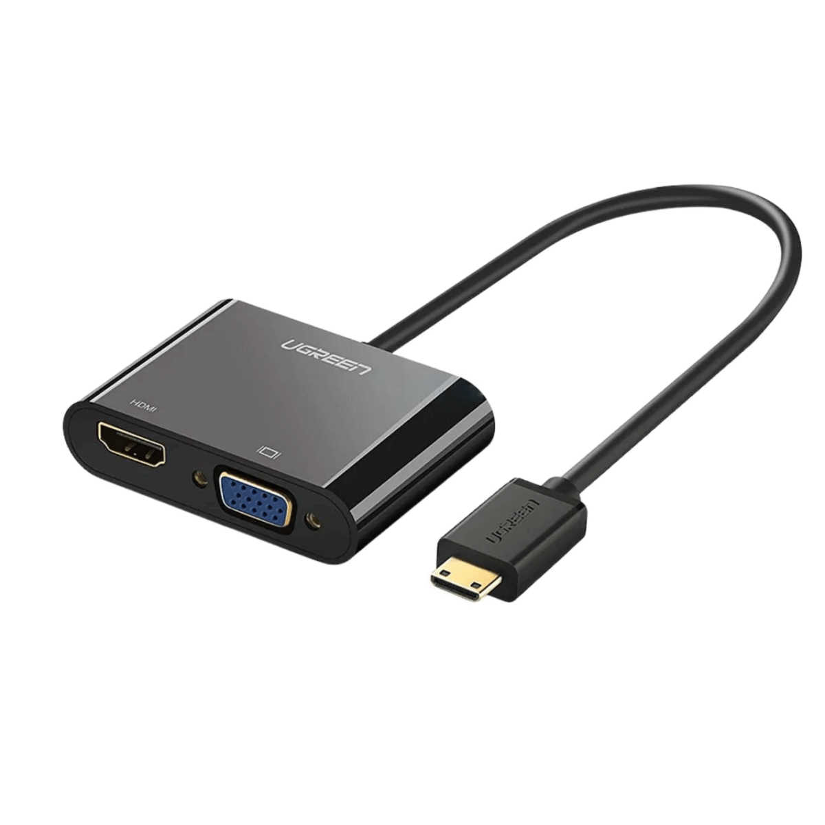 UGREEN CM101 HDMI to VGA+HDMI+3.5mm Converter (40744)