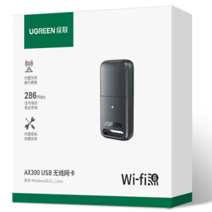UGREEN CM760 AX300 USB Wi-Fi Dongle Up to 286 Mbps (35262)