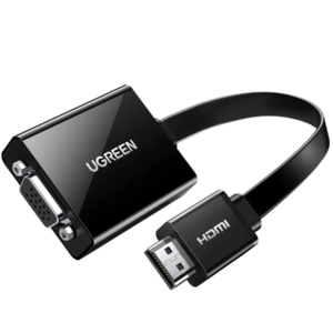 UGREEN HDMI to VGA Converter 25 cm Black with Audio - MM103 (UG‑40248)