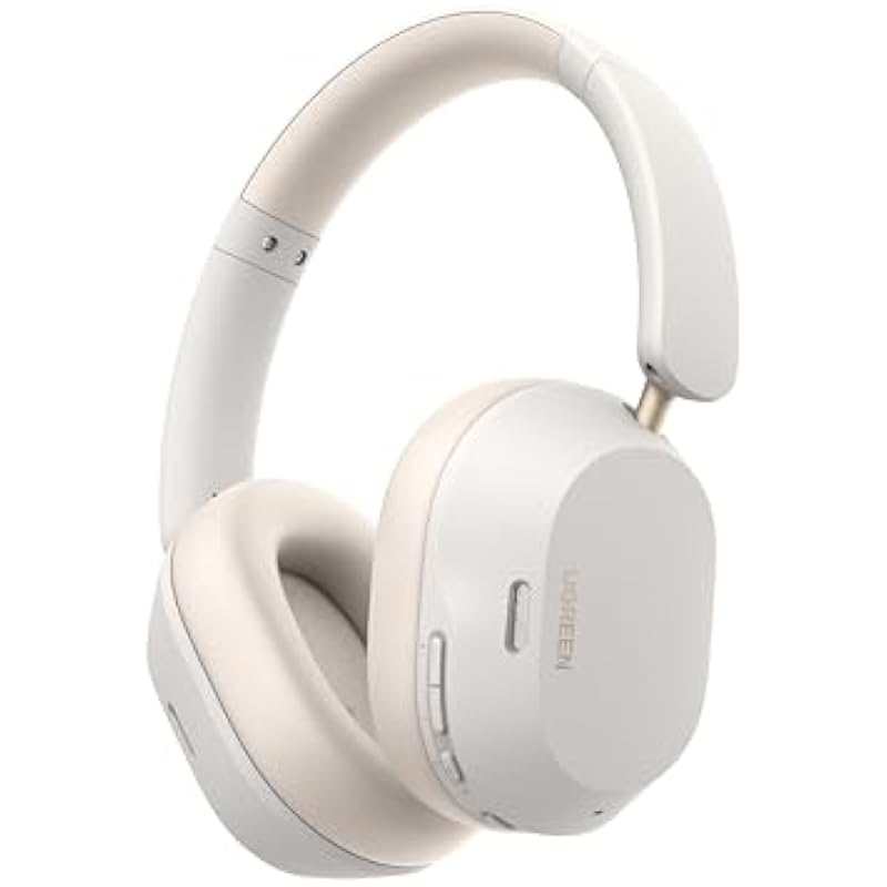 UGREEN HiTune Max5c Hybrid Active Noise-Cancelling Headphones UG-35758 – White (HP203)
