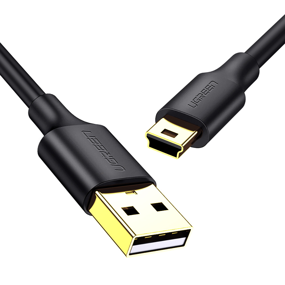 UGREEN US132 USB to Mini USB Cable 0.25 m Black (10353)