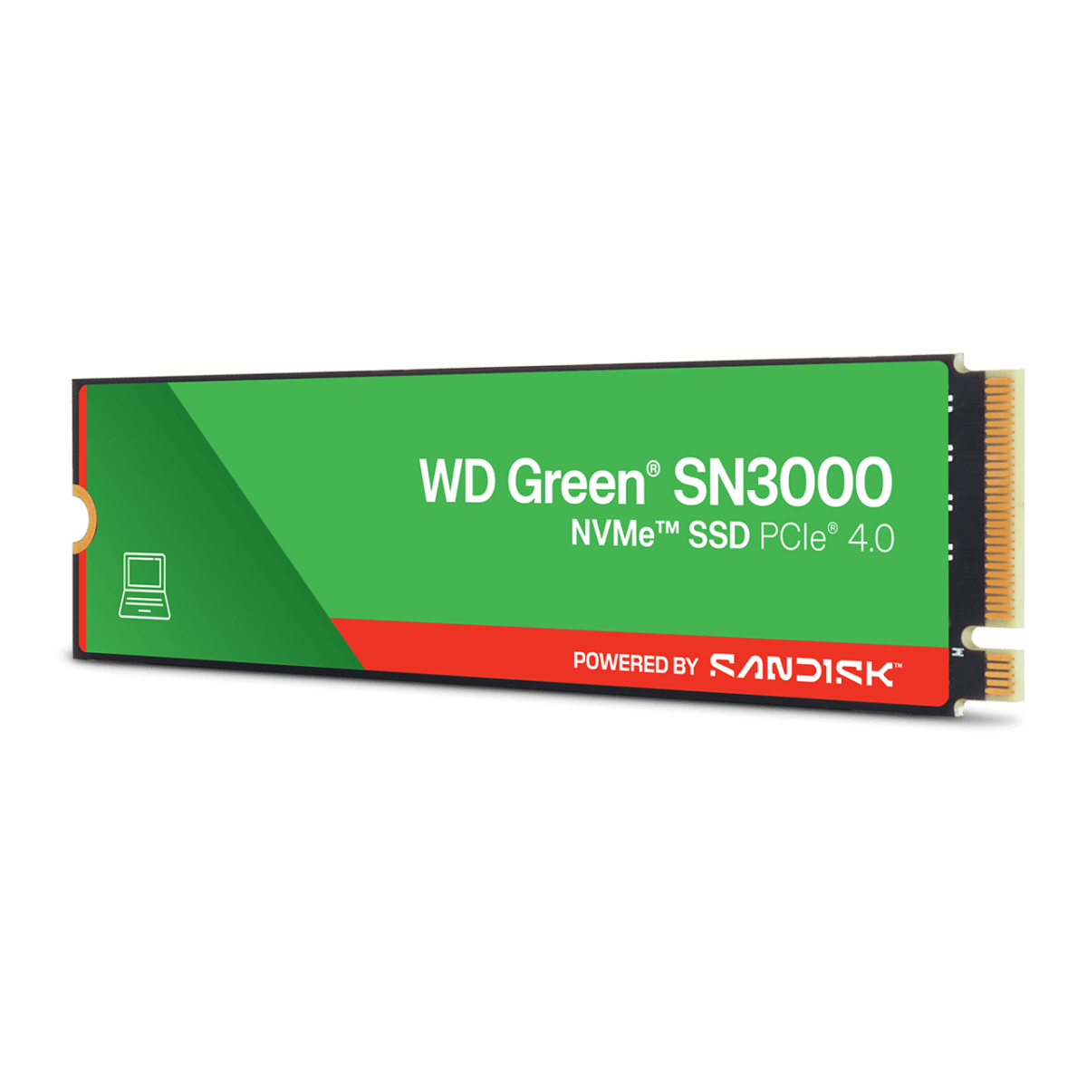 WD Green 2TB SN3000 NVMe SSD Gen4 PCIe M.2 2280 (WDS200T4G0E)