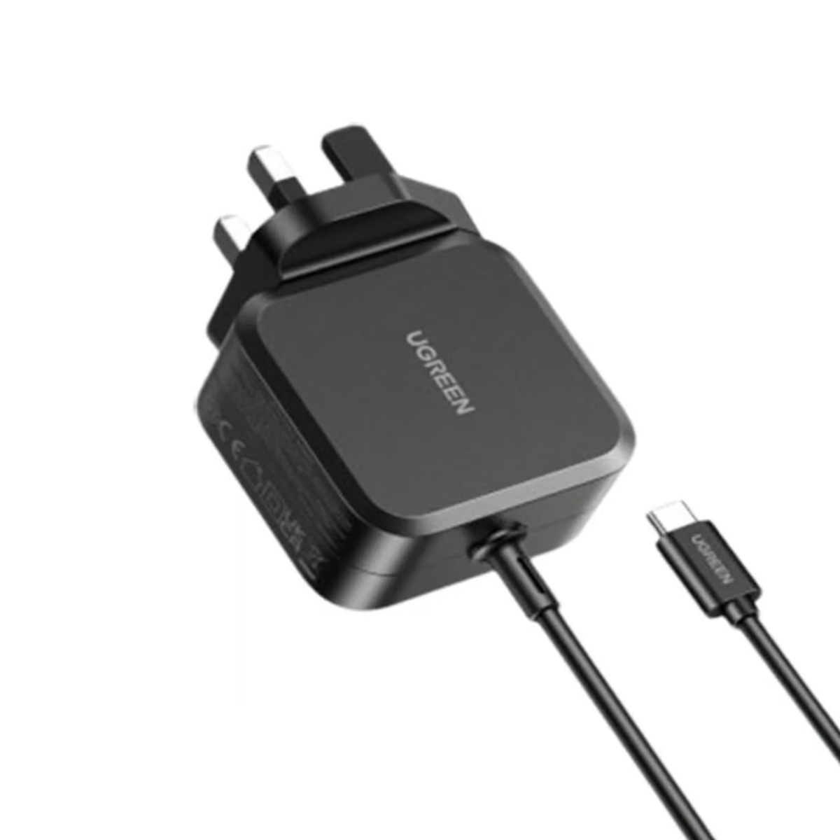 UGREEN USB-C 67W PD GaN Tech Power Adapter UK + 3 DC Connectors (UG-35063)