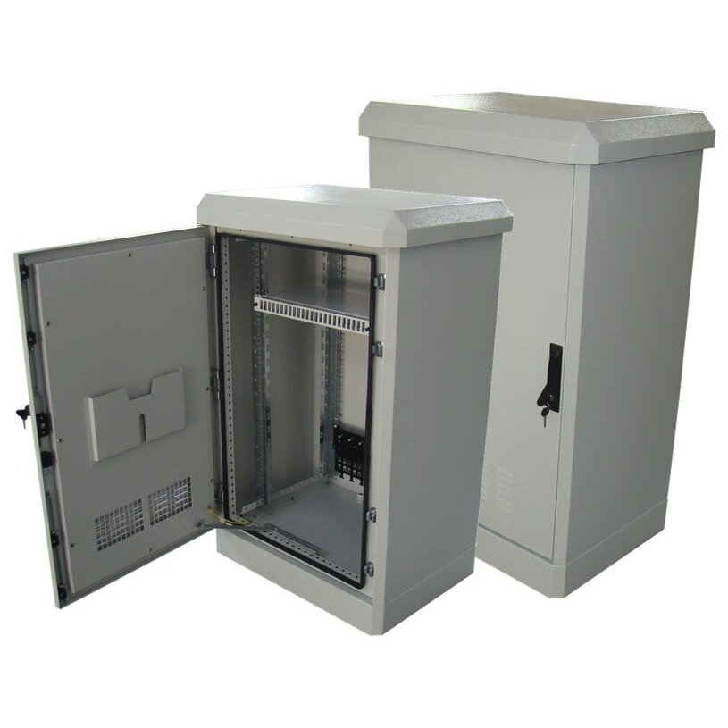 18U 600mm × 600mm Outdoor Data Cabinet