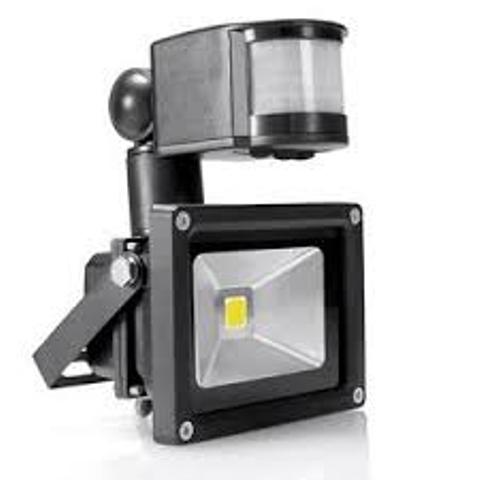 20W LED Security Floodlight With PIR Motion Sensor (ABFL-LED-20B)