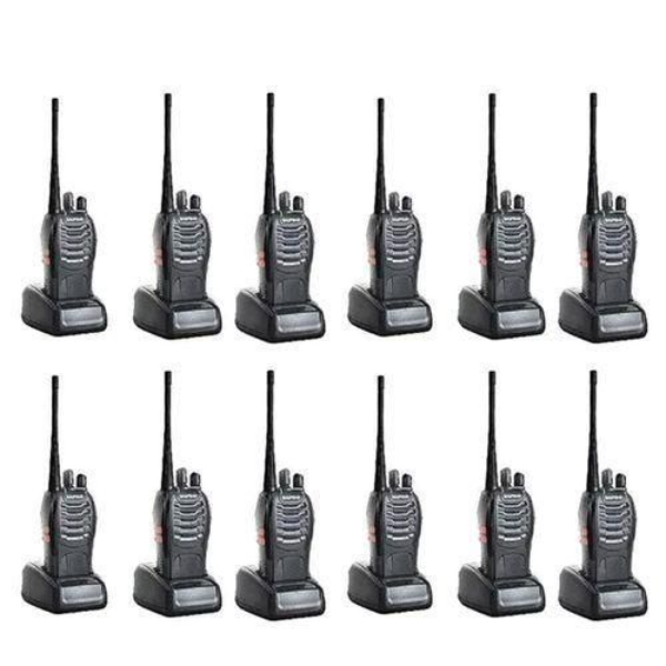 Baofeng BF-888S Two Way Walkie Talkie Radios 16 Channel (12 Pieces)