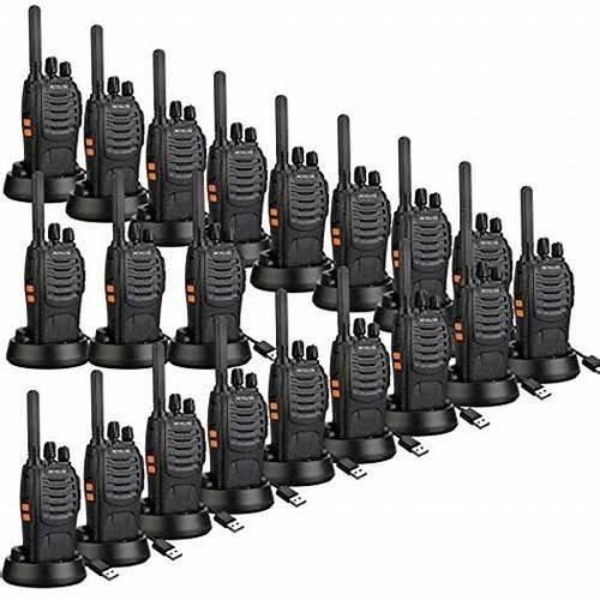 Baofeng BF-888S Two Way Walkie Talkie Radios 16 Channel (20 Pieces)